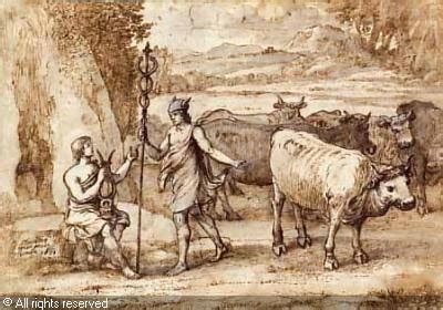 hermes steals cattle|hermes greek myths.